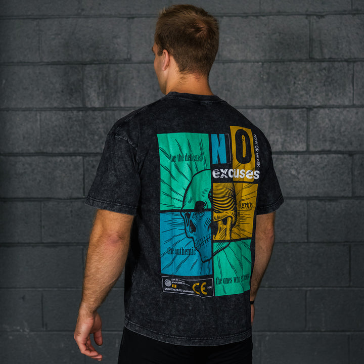 No Excuses Tee – Oversized Fit