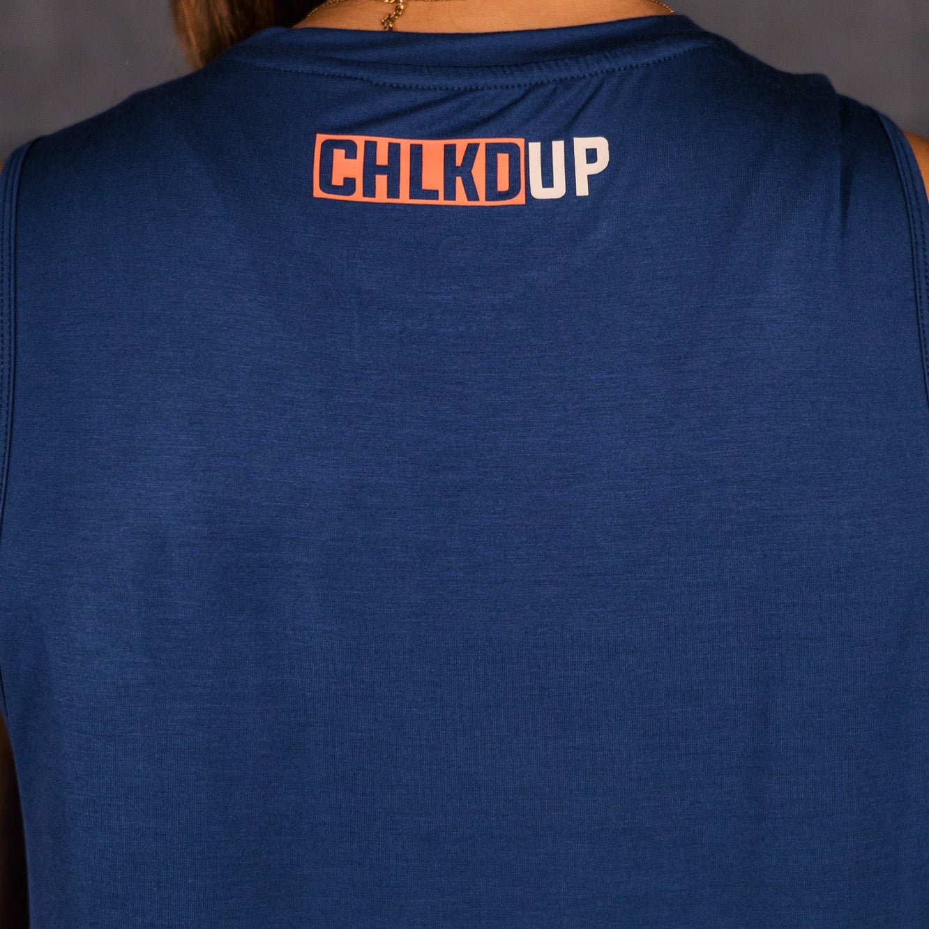 CHLKDUP "Earn It" Performance Crop