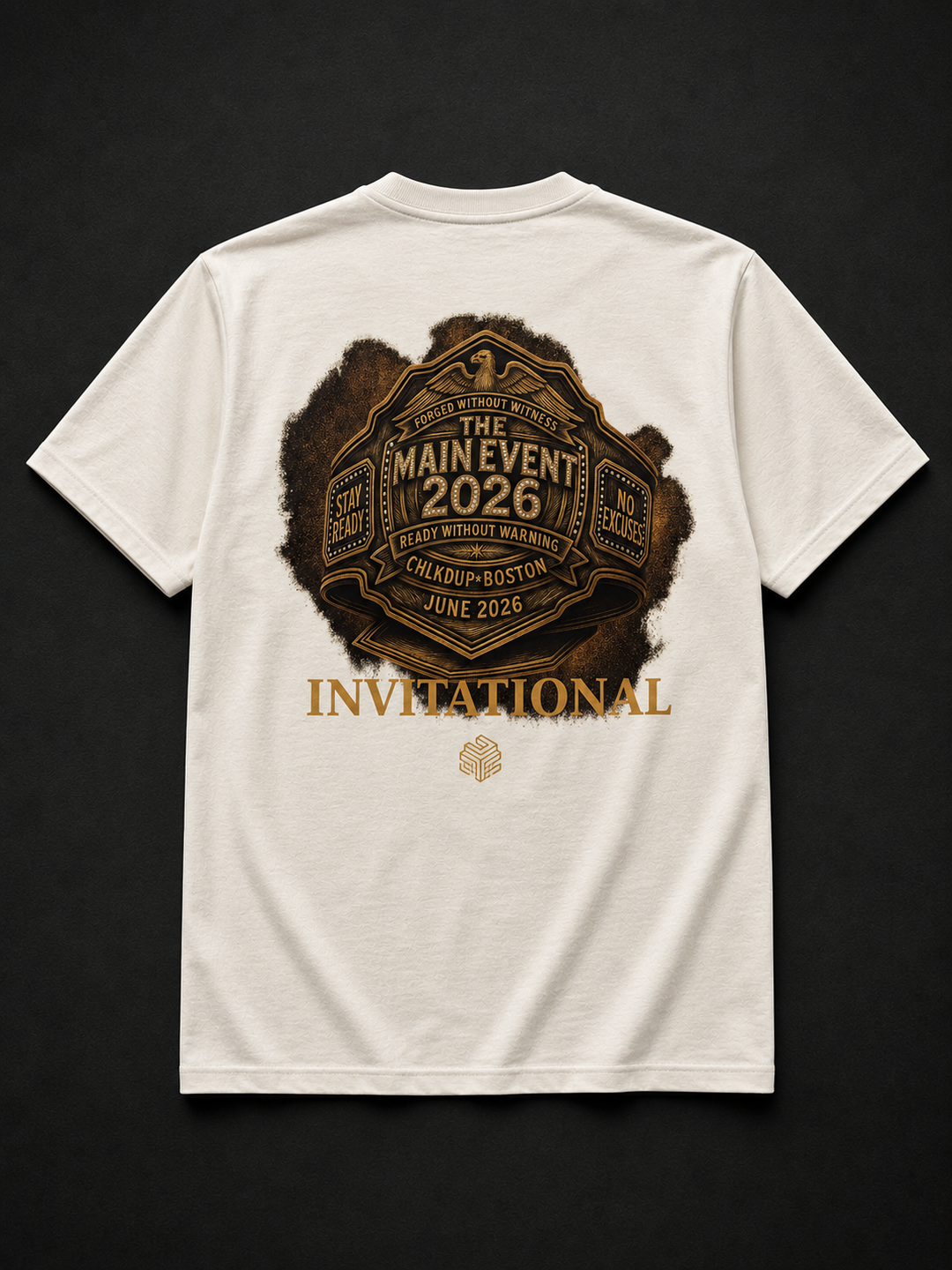 The Main Event Tee — 2026 Invitational Edition